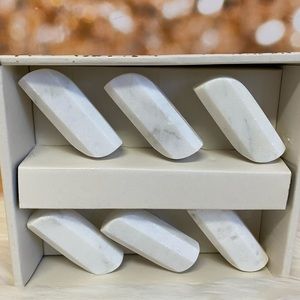 Home Decor Decorative White Drawer Knob Pulls Marble Design